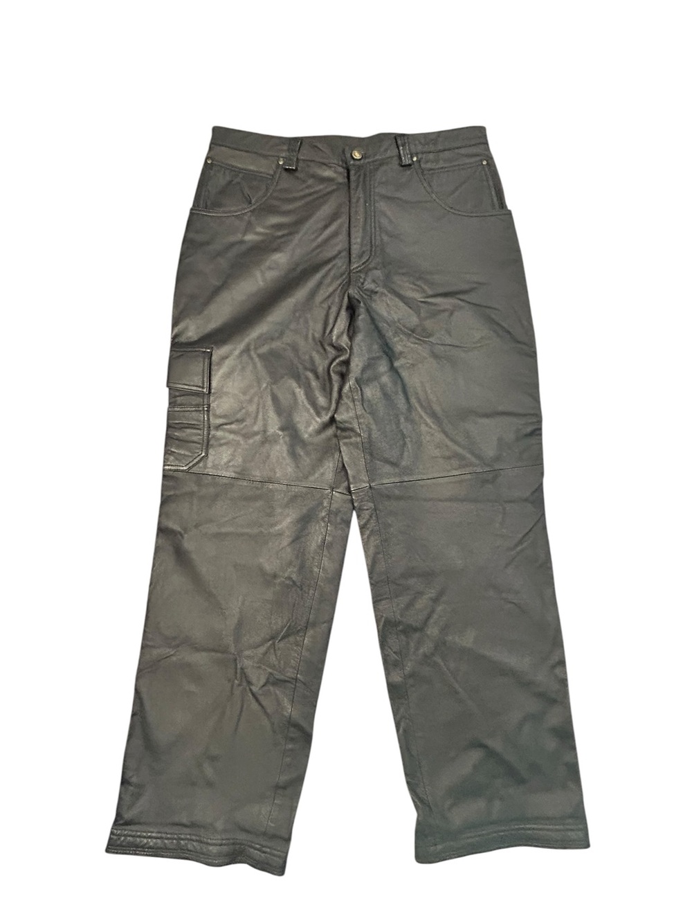 M. Julian by Wilson’s Genuine Leather VTG Motorcycle Carpenter Pants 38x34 90s
